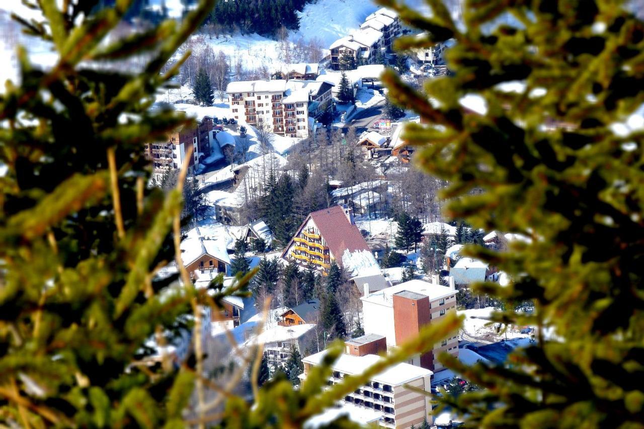 Adret Hotell Les Deux Alpes Exteriör bild